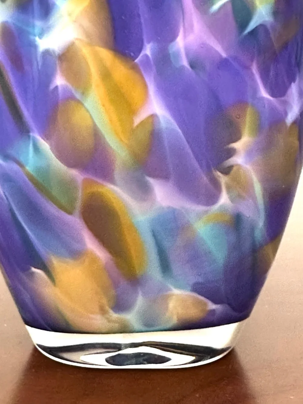 Fire Island Studio Art Glass Vase Matthew LaBarbera Teresa Ueltschey 2000 Signed